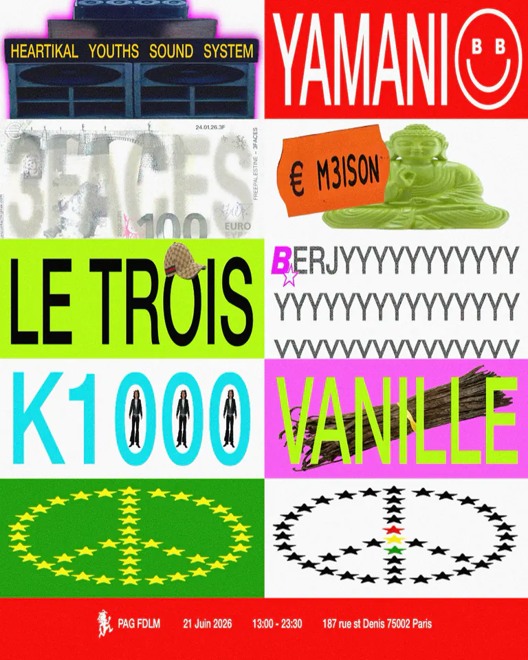 Flyer: Fête de la Musique at PAG, Jun 2026 - Paris